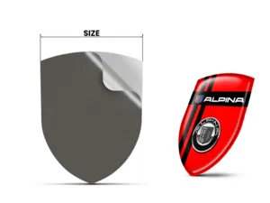 Alpina Pegatinas Graciosas Auto Deporte Profesional Personalizables